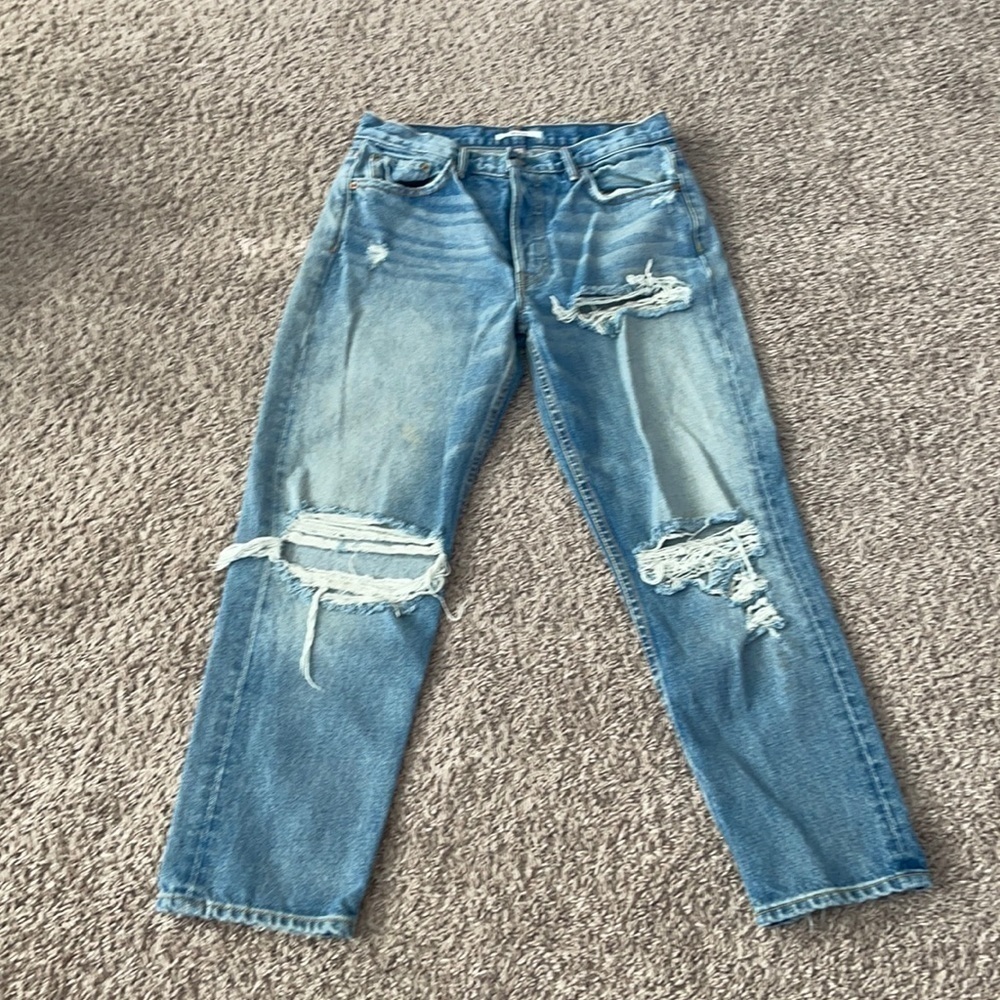 GRLFRND Helen Distressed Denim Jean size 29